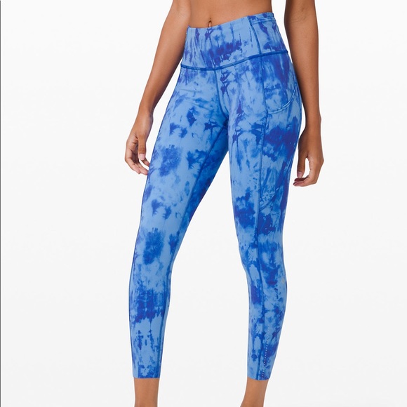 lululemon athletica Pants - Lululemon Fast and Free Tight II 25" Game Day